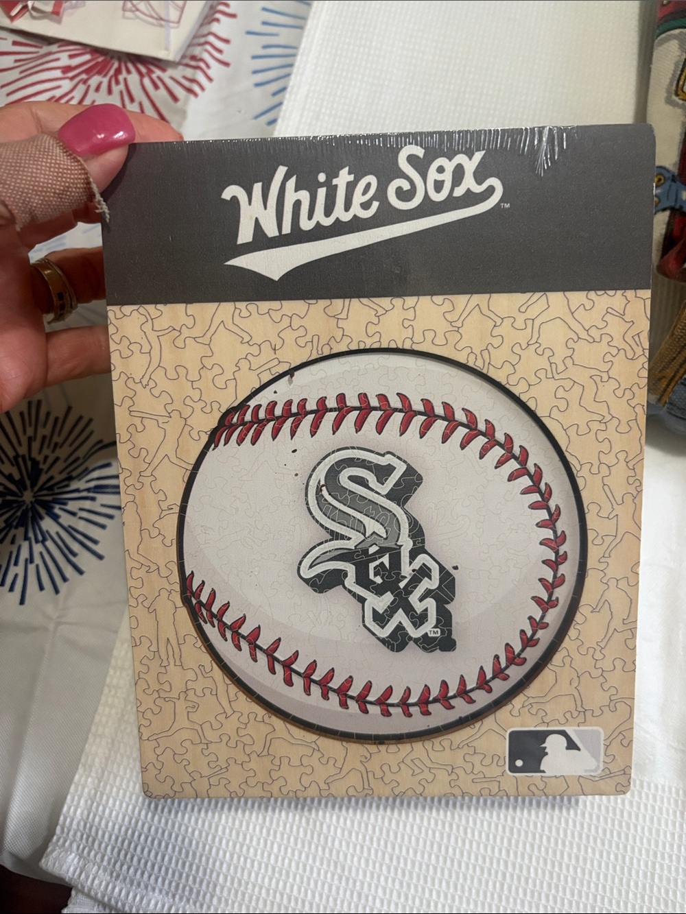 NEW IN BOX MLB WHITE SOX PUZZLE